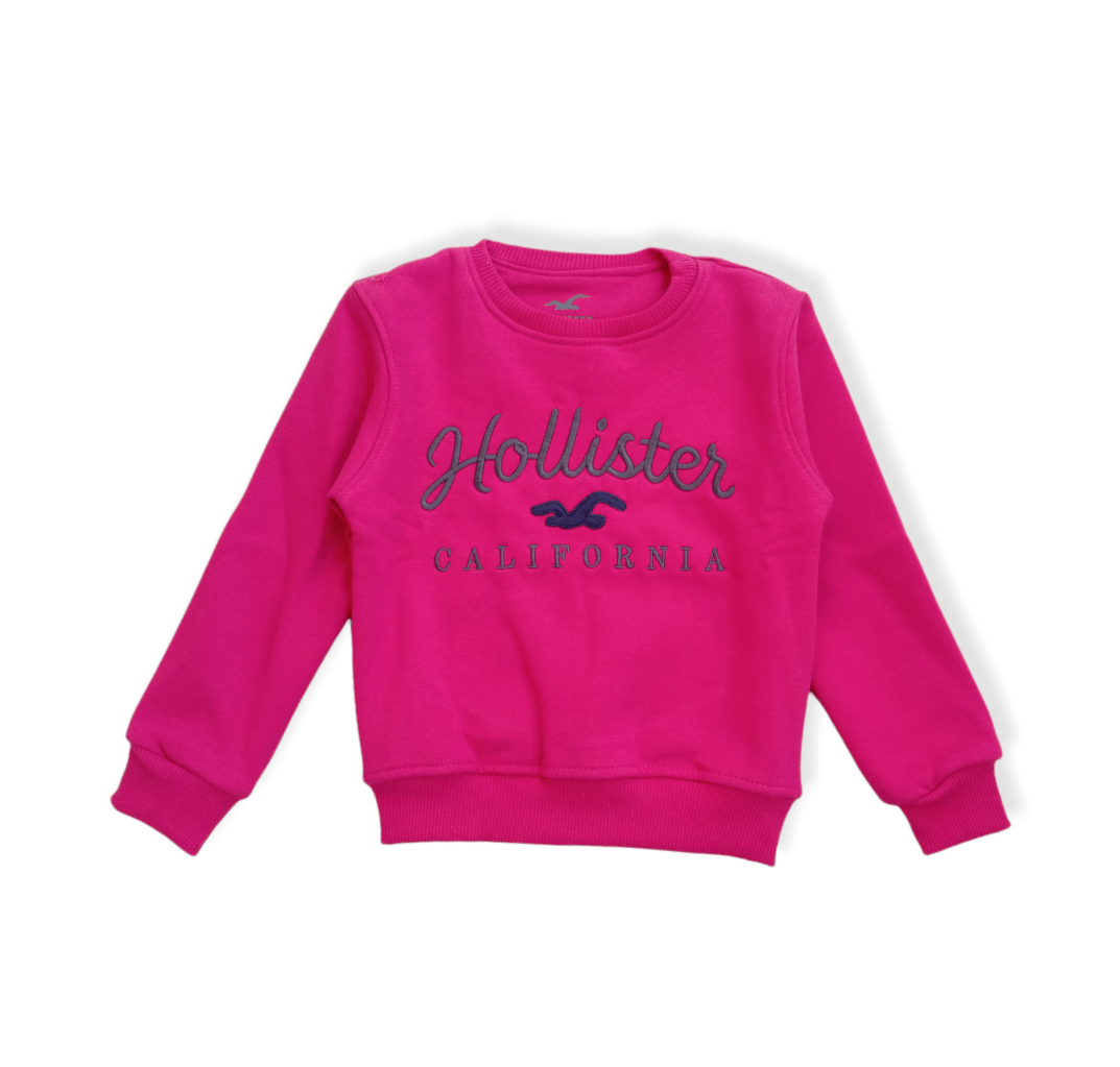 ElOutlet Kids Sweatshirts Kids Hollister Sweatshirt - Fuchsia