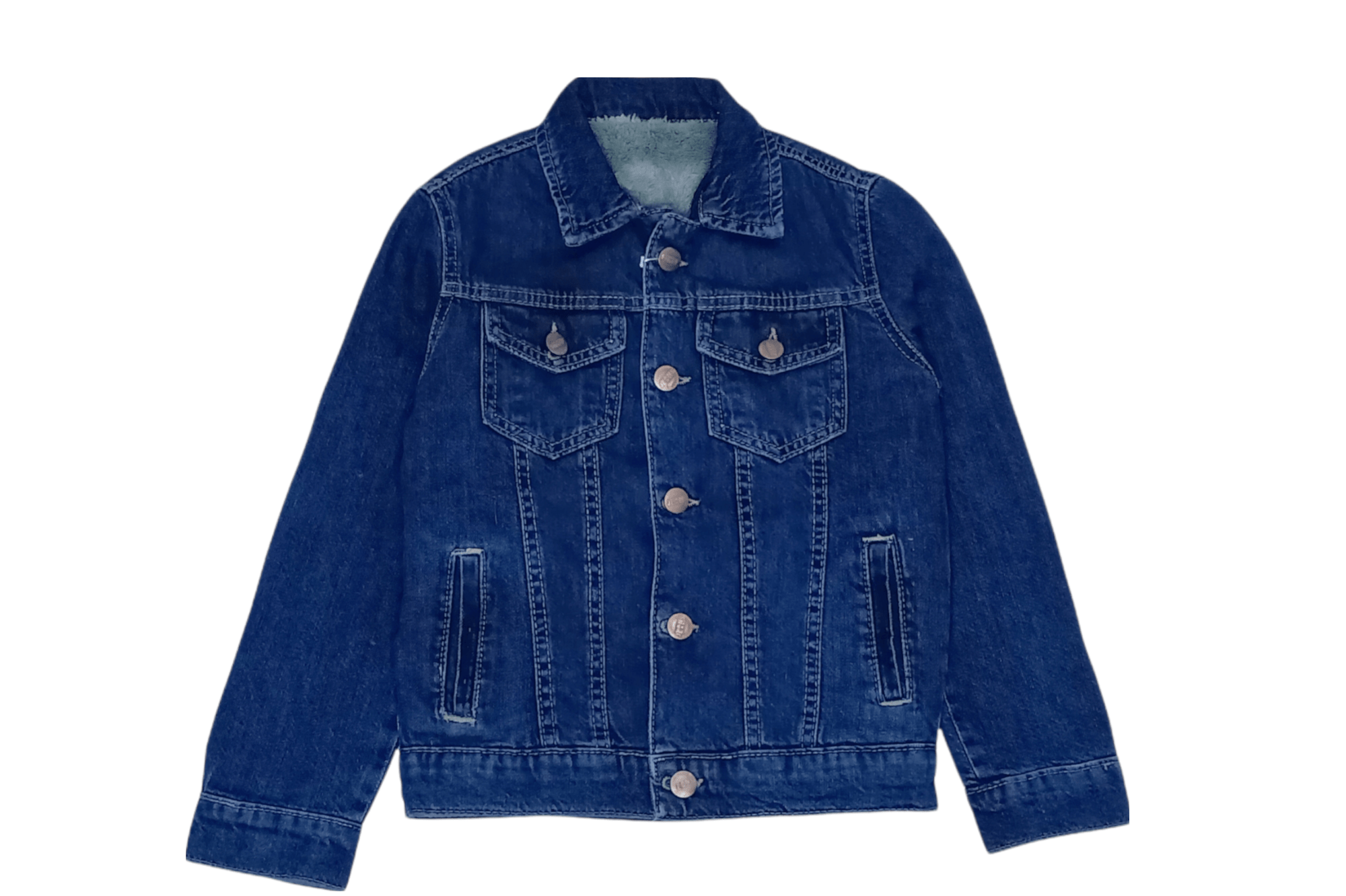 ElOutlet Kids Sweatshirts Kids Jacket Jeans - Blue