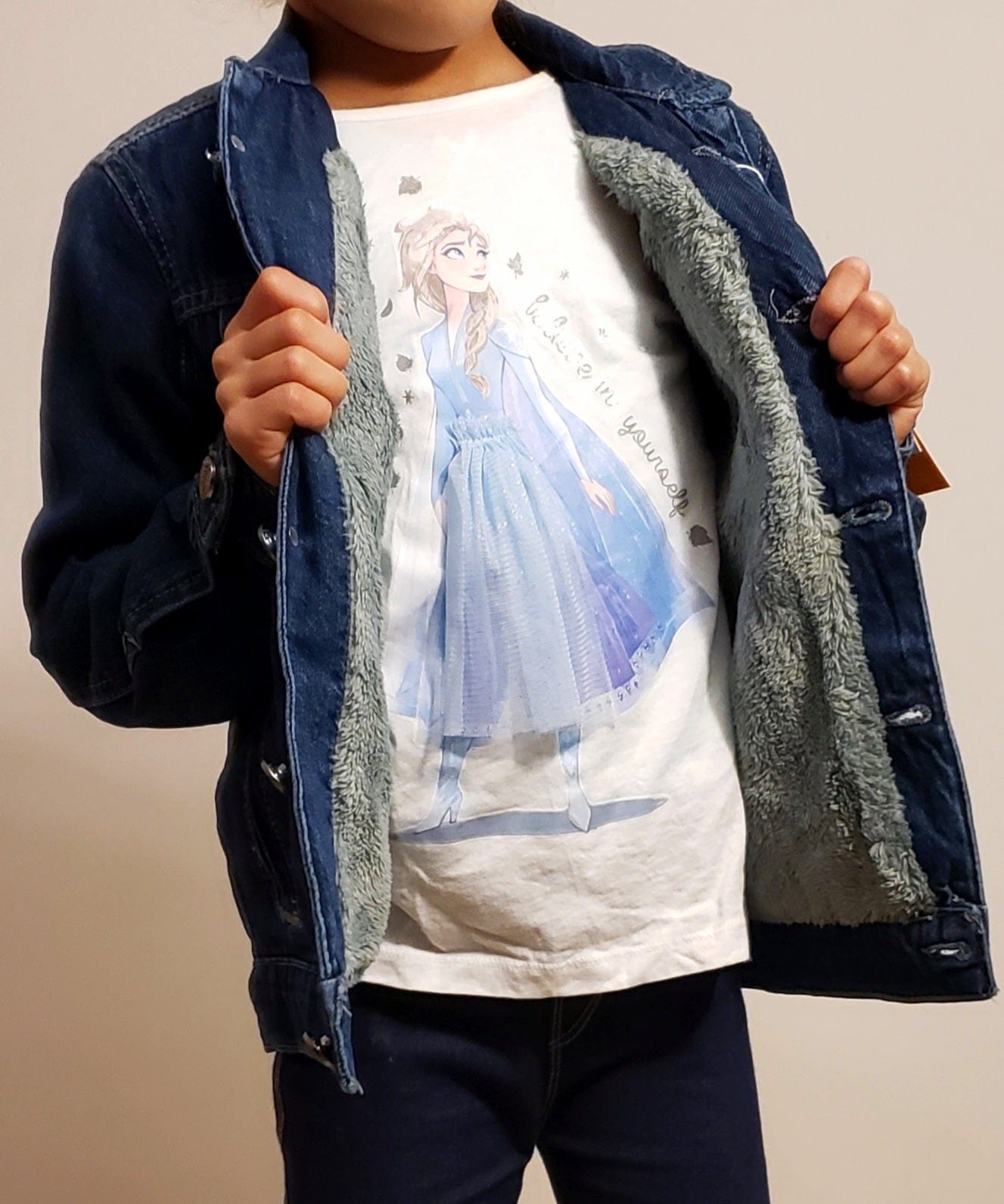 ElOutlet Kids Sweatshirts Kids Jacket Jeans - Blue