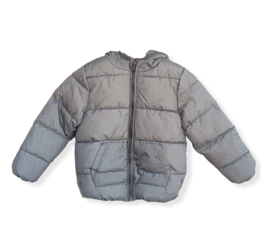 ElOutlet Kids Sweatshirts Kids Puffer Jacket - Sliver