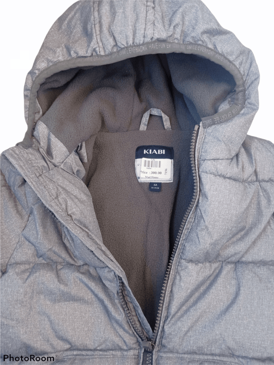 ElOutlet Kids Sweatshirts Kids Puffer Jacket - Sliver