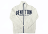 ElOutlet Kids Sweatshirts KIDS (Unisex) Benetton Zip-Through Jacket - White