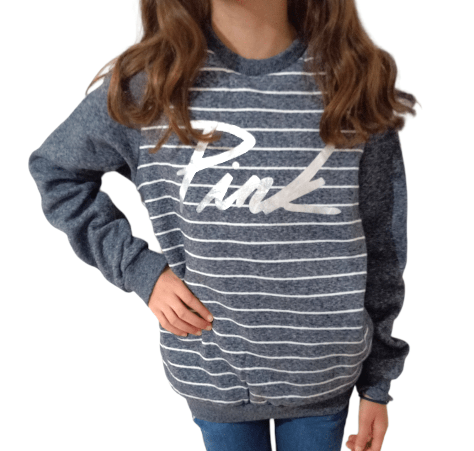 ElOutlet Kids Sweatshirts Melton Padded Sweatshirt - Dark Grey