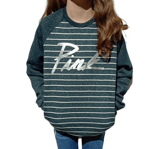 ElOutlet Kids Sweatshirts Melton Padded Sweatshirt - Green