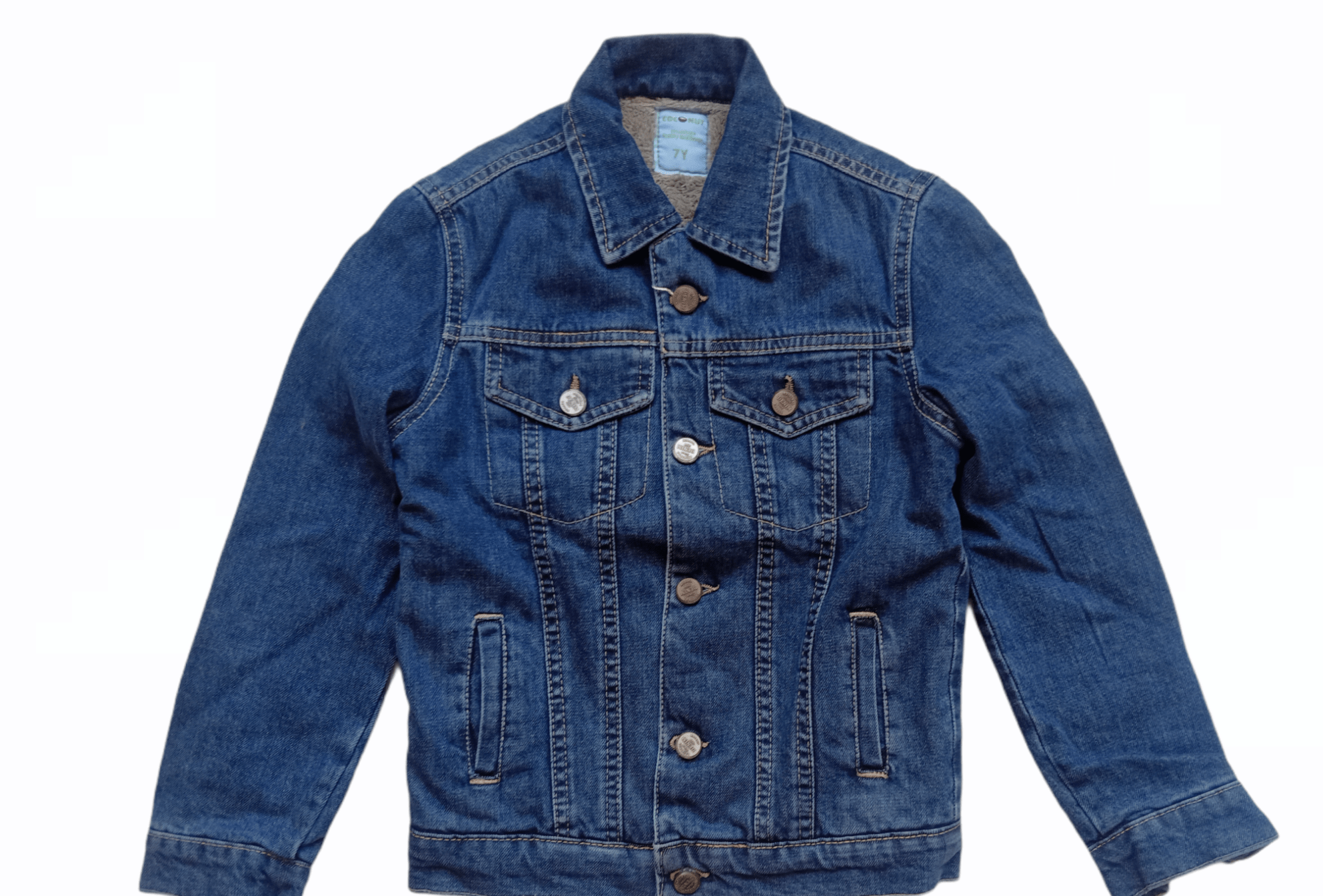 ElOutlet Kids Sweatshirts (Unisex) Kids Jeans Jacket