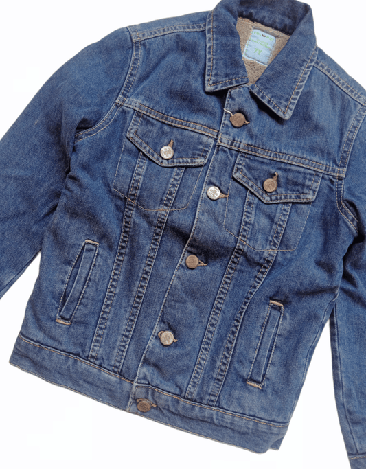 ElOutlet Kids Sweatshirts (Unisex) Kids Jeans Jacket