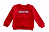 ElOutlet Kids Sweatshirts (Unisex) Melton Kids Sweatshirt - Levi's - RED