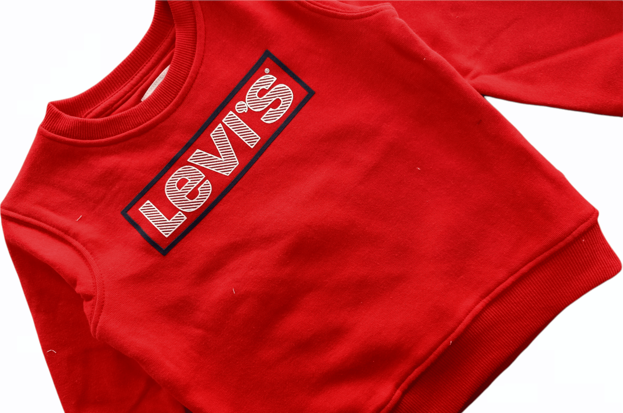 ElOutlet Kids Sweatshirts (Unisex) Melton Kids Sweatshirt - Levi's - RED