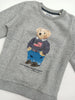 ElOutlet Kids Sweatshirts (Unisex) Melton Sweatshirt - Ralph Lauren - Grey