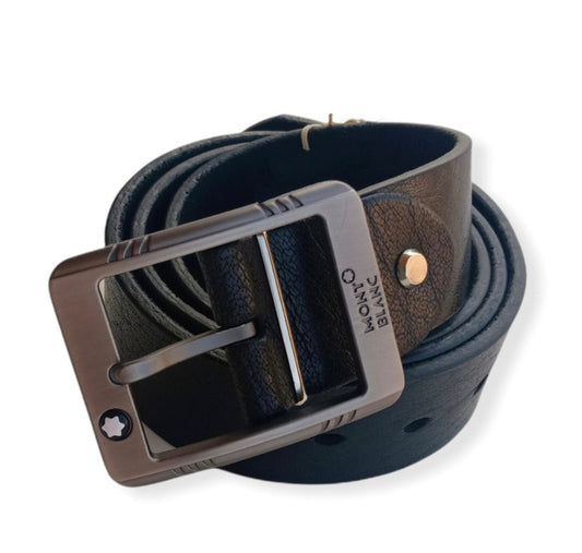 ElOutlet Men Belts Size 28-30 Black Belt_4