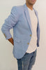 ElOutlet Men Blazers size Eur 50 - USA 40 - Mex 50 [slim-fit] Blazer - Zara - Sky Blue