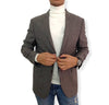 ElOutlet Men Blazers [slim-fit] Blazer - Zara - Brown with Patch on elbow