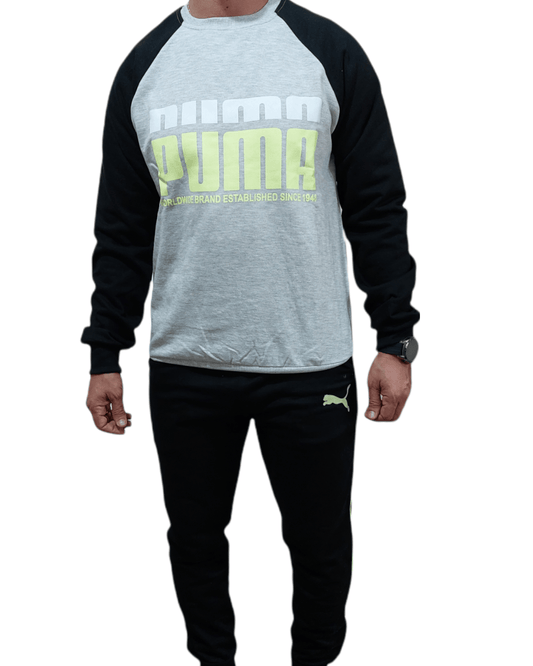 ElOutlet Men Pajama - Black and Grey