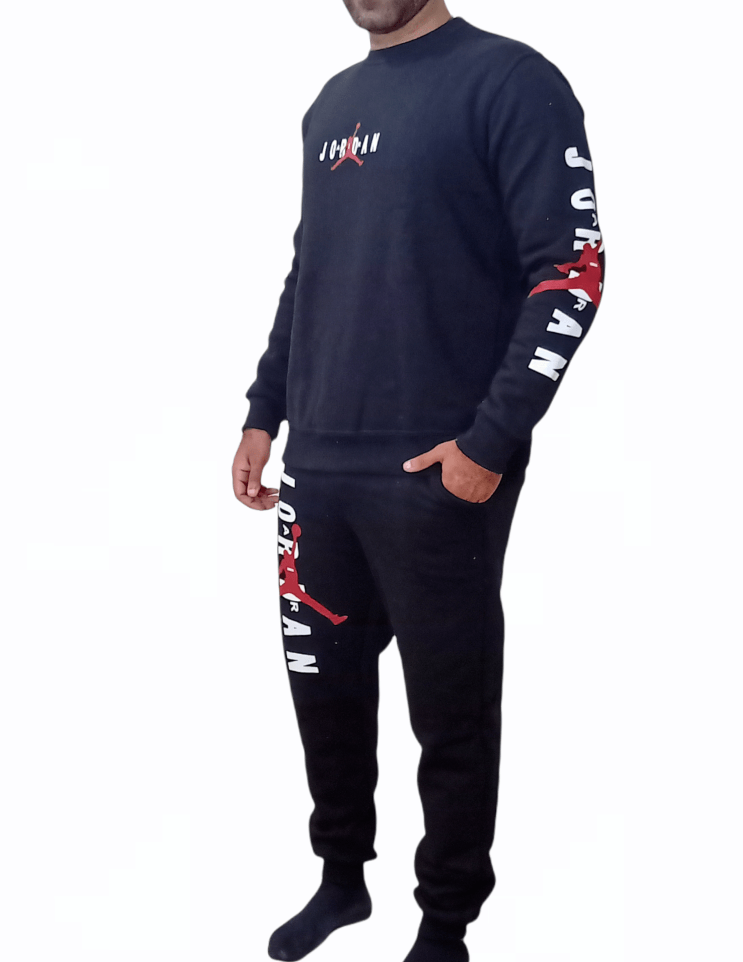 ElOutlet Men Pajama - Jordan - Black