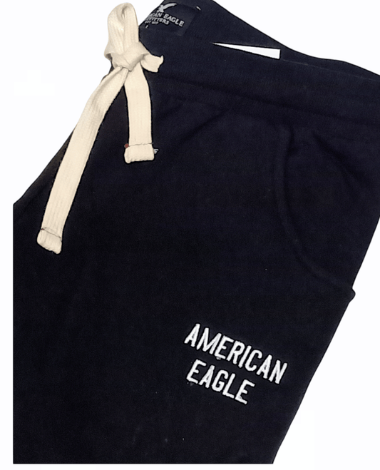 ElOutlet Men Pants Men - AE Jogger Pants - Black