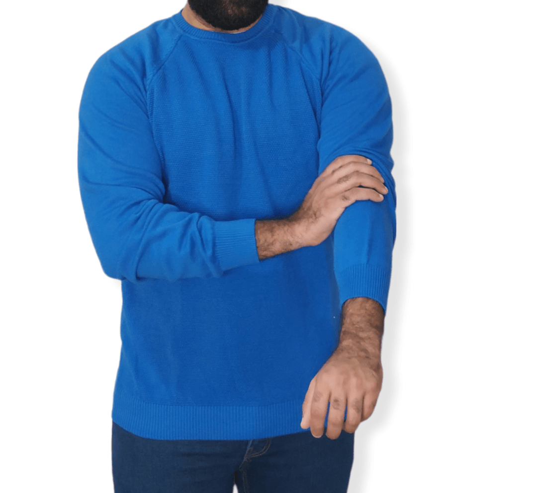 ElOutlet Men Pullover Men P&S Pullover - Blue