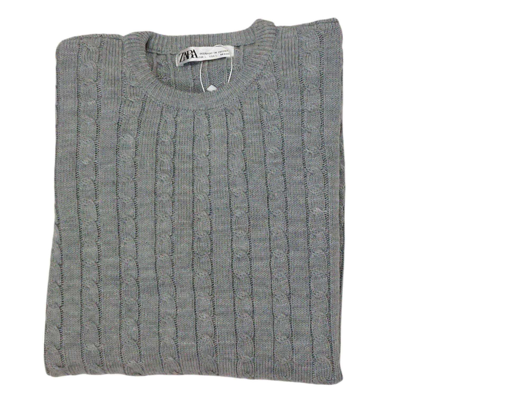 ElOutlet Men Pullover [Slim Fit] Men Pullover - Grey