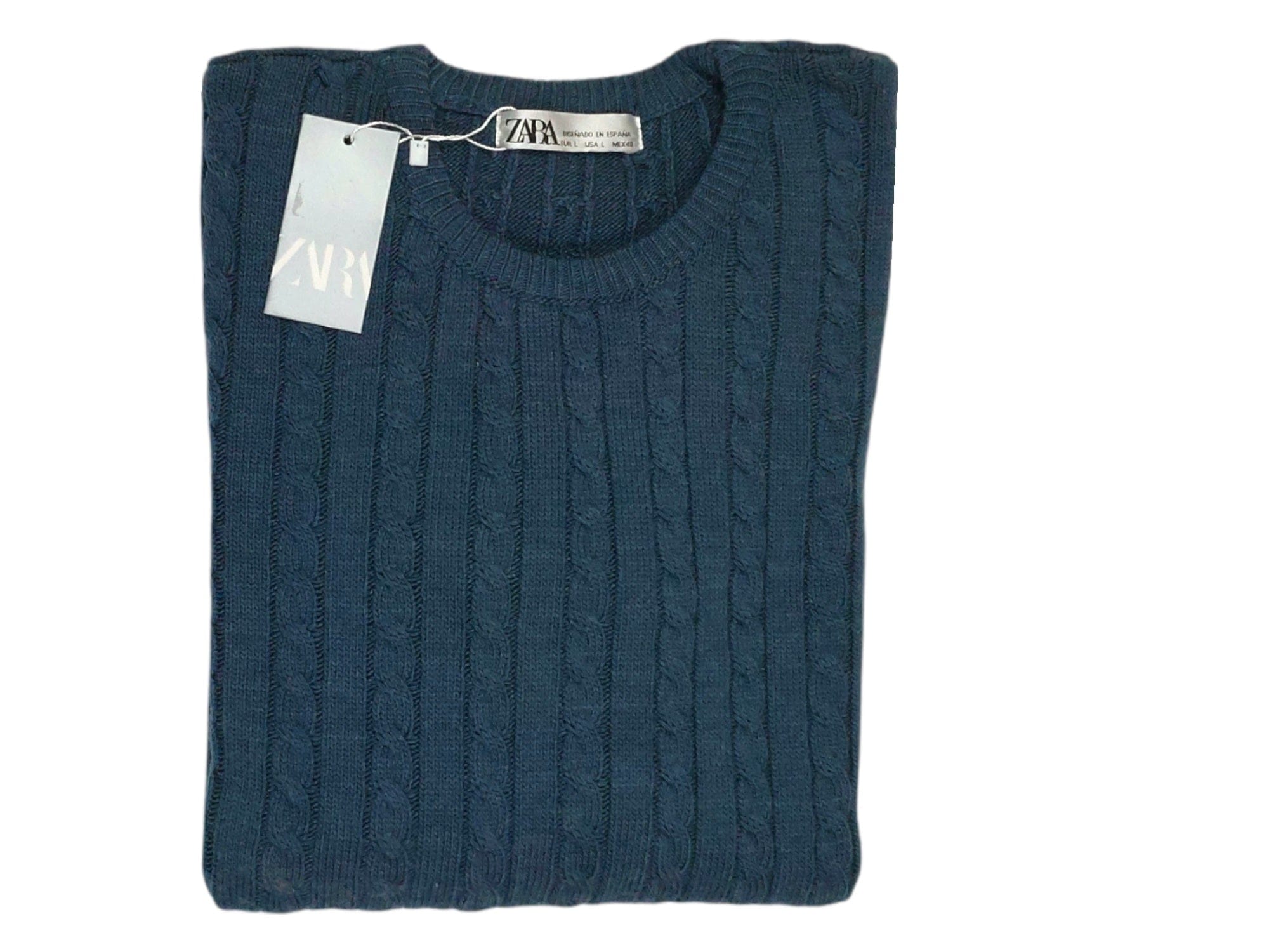 ElOutlet Men Pullover [Slim Fit] Men Pullover - Petrol