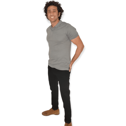 ElOutlet - Men Summer Men Pants Black Jeans (Slim-Fit)
