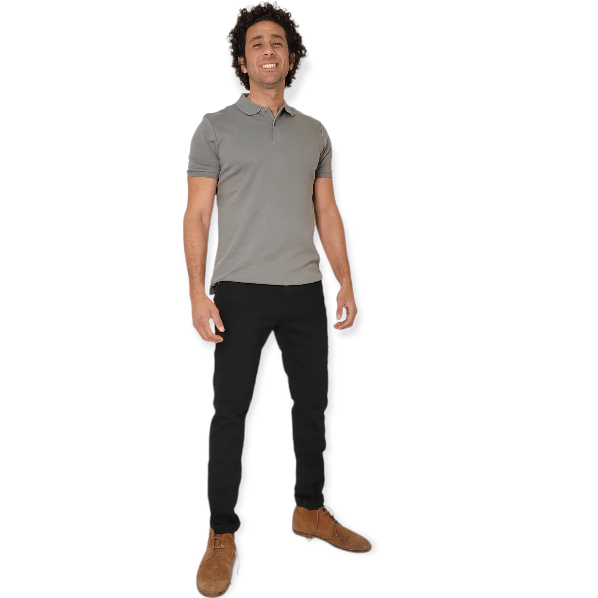 ElOutlet - Men Summer Men Pants Black Jeans (Slim-Fit)