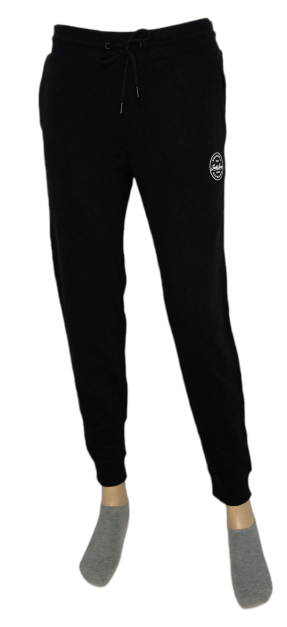 ElOutlet - Men Summer Men Pants Men - J&J - Jogger Pants (Sweatpants)  -Black