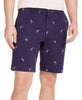 ElOutlet - Men Summer Men Shorts Men Shorts - Dark Blue x Flamingo