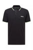 ElOutlet - Men Summer Men T-Shirt Men Polo Shirt (Slim-Fit) - Black