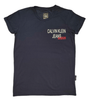 ElOutlet - Men Summer Men T-Shirt Men Round Tshirt (CK) (Slim-Fit) - Dark Blue