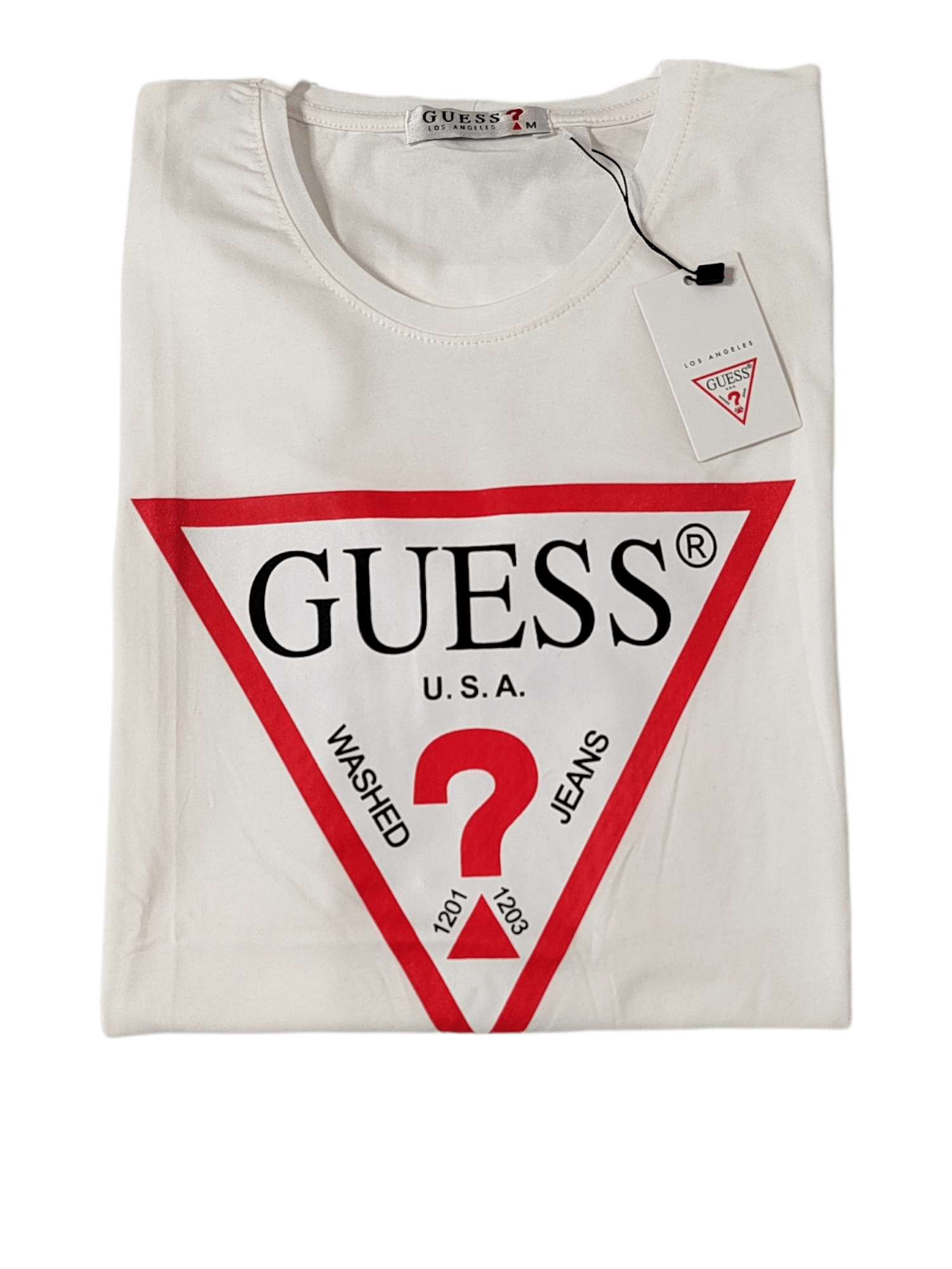 ElOutlet - Men Summer Men T-Shirt Men Round Tshirt (GS) (Slim-Fit) - White