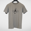 ElOutlet - Men Summer Men T-Shirt Men Tshirt (local made Nike) - "Just Do It" - Grey