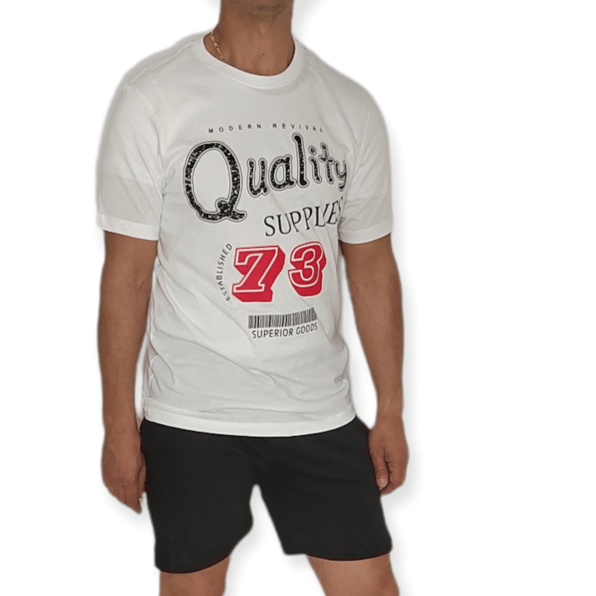 ElOutlet - Men Summer Pyjamas Men Summer Pajama - Quality - White