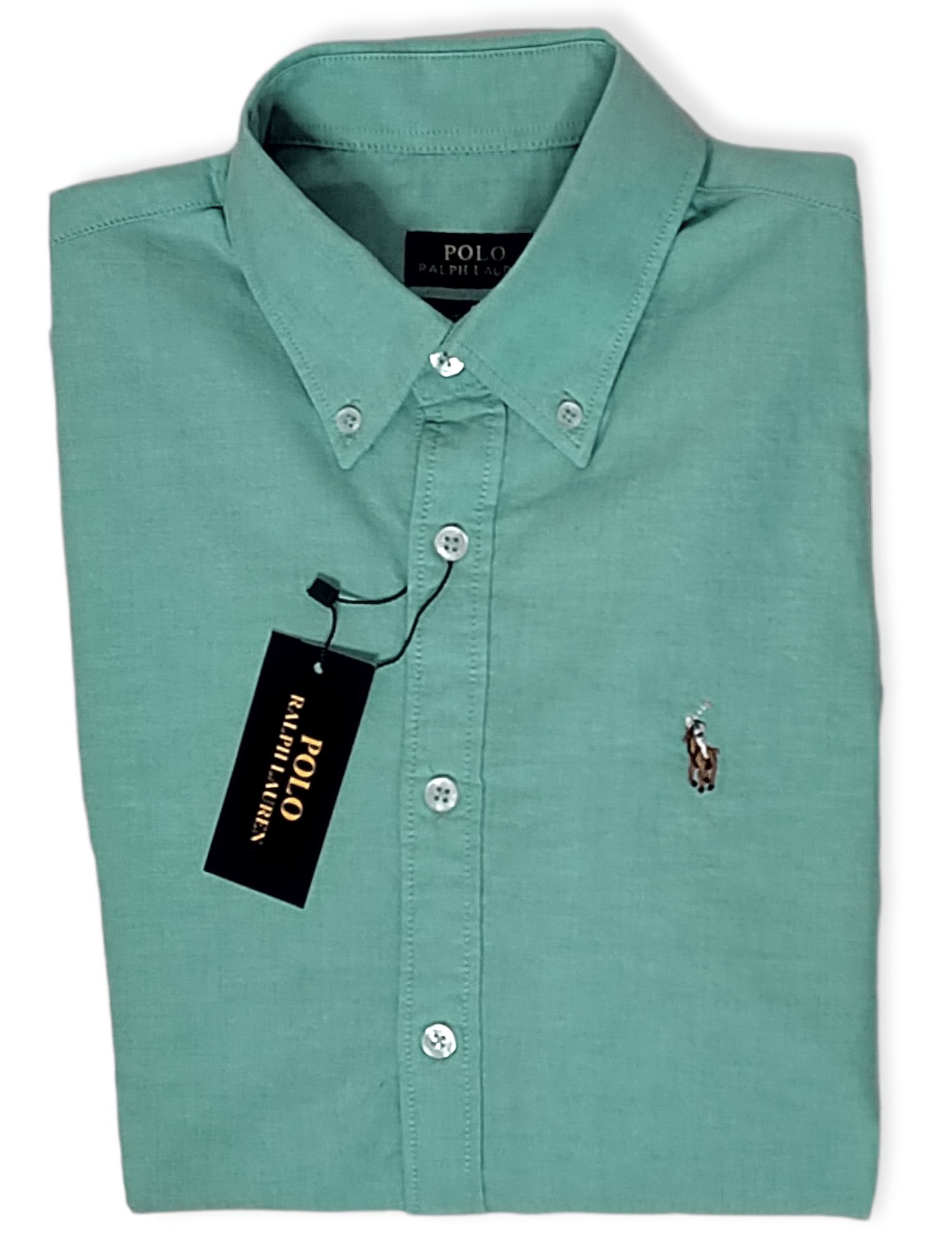 ElOutlet - Men Summer Shirts Men (local Polo) Shirt (Slim-Fit) - Green