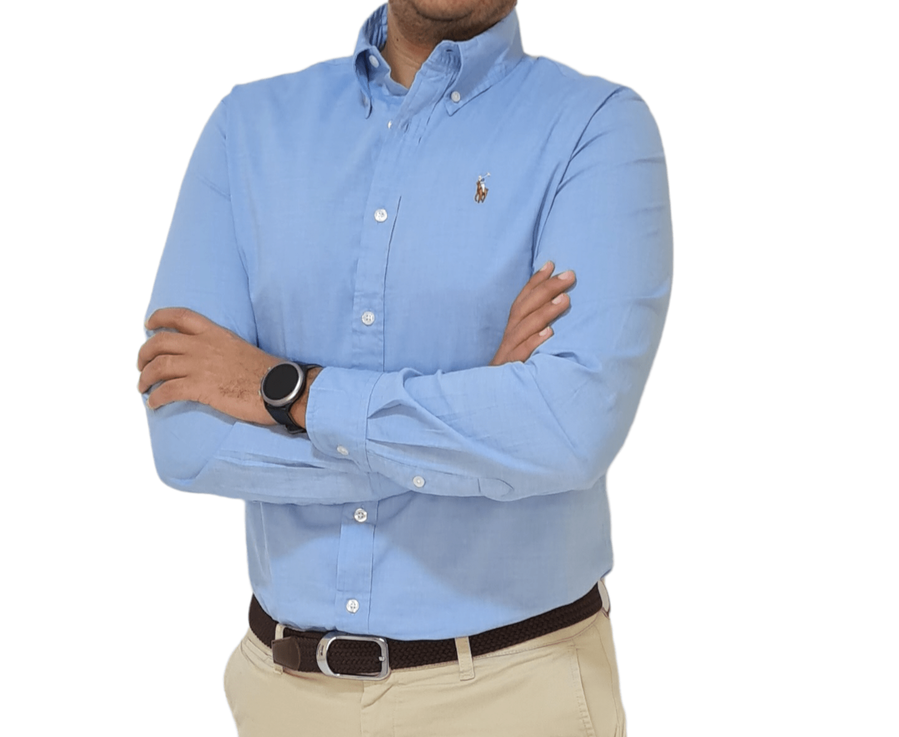 ElOutlet - Men Summer Shirts Men's Shirt - Baby Blue