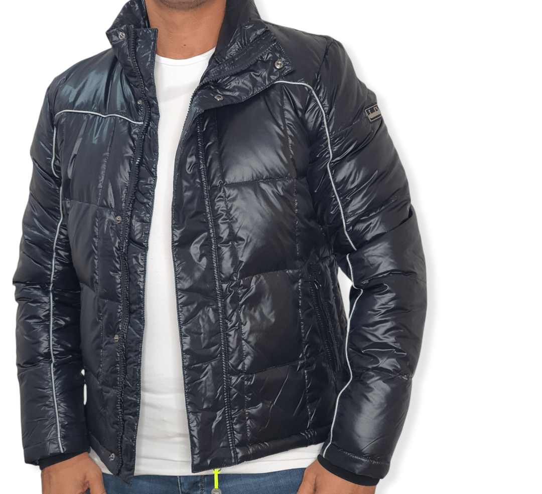 ElOutlet Men Sweaters Men's Puffer Sweater - Black
