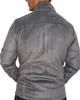 ElOutlet Men Sweatshirt FleeceShirt High-Collar - Grey