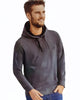 ElOutlet Men Sweatshirt FleeceShirt Hoodie - Grey