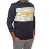 ElOutlet Men Sweatshirt L Men J&J Sweatshirt - Black x White