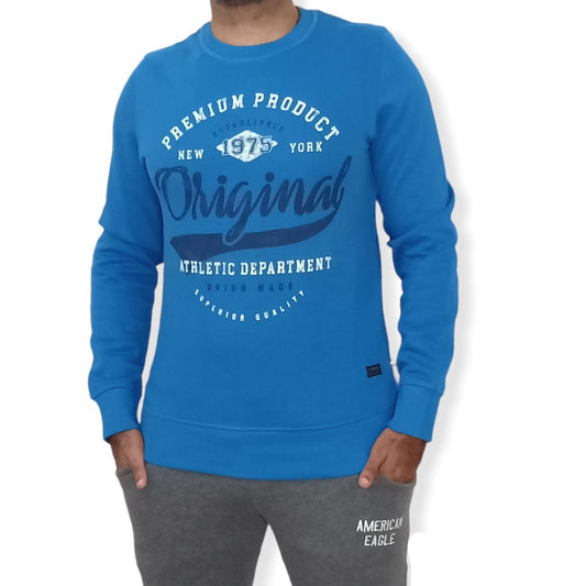 ElOutlet Men Sweatshirt L Men J&J Sweatshirt - Blue