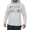 ElOutlet Men Sweatshirt M Men J&J Sweatshirt with Hoodie - Grey 2