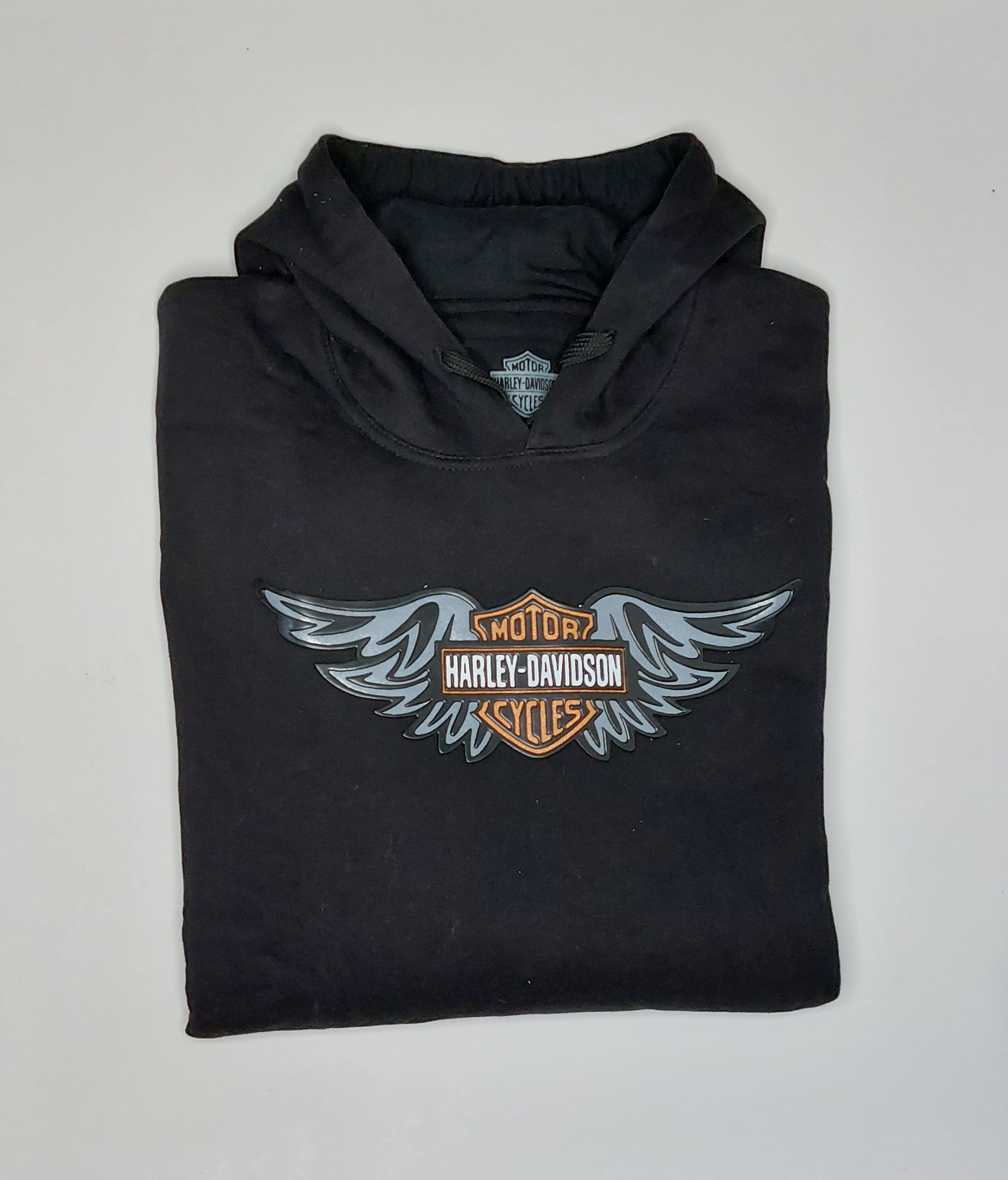 ElOutlet Men Sweatshirt Men HD Sweatshirt with Hoodie - Black