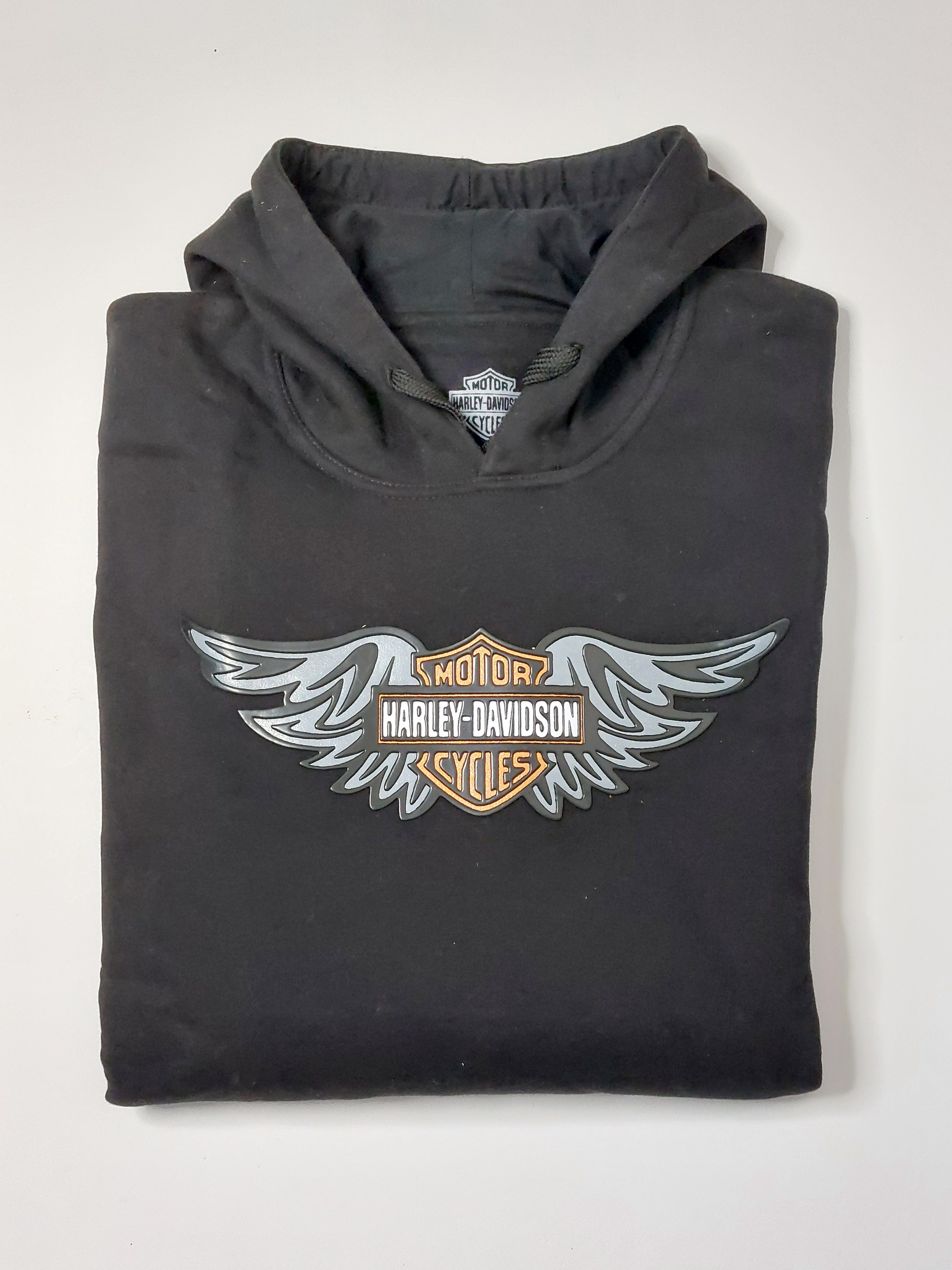 ElOutlet Men Sweatshirt Men HD Sweatshirt with Hoodie - Black