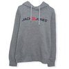 ElOutlet Men Sweatshirt Men J&J Sweatshirt with Hoodie - Dark Grey