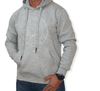 ElOutlet Men Sweatshirt Men Sweatshirt FP with Hoodie - Grey