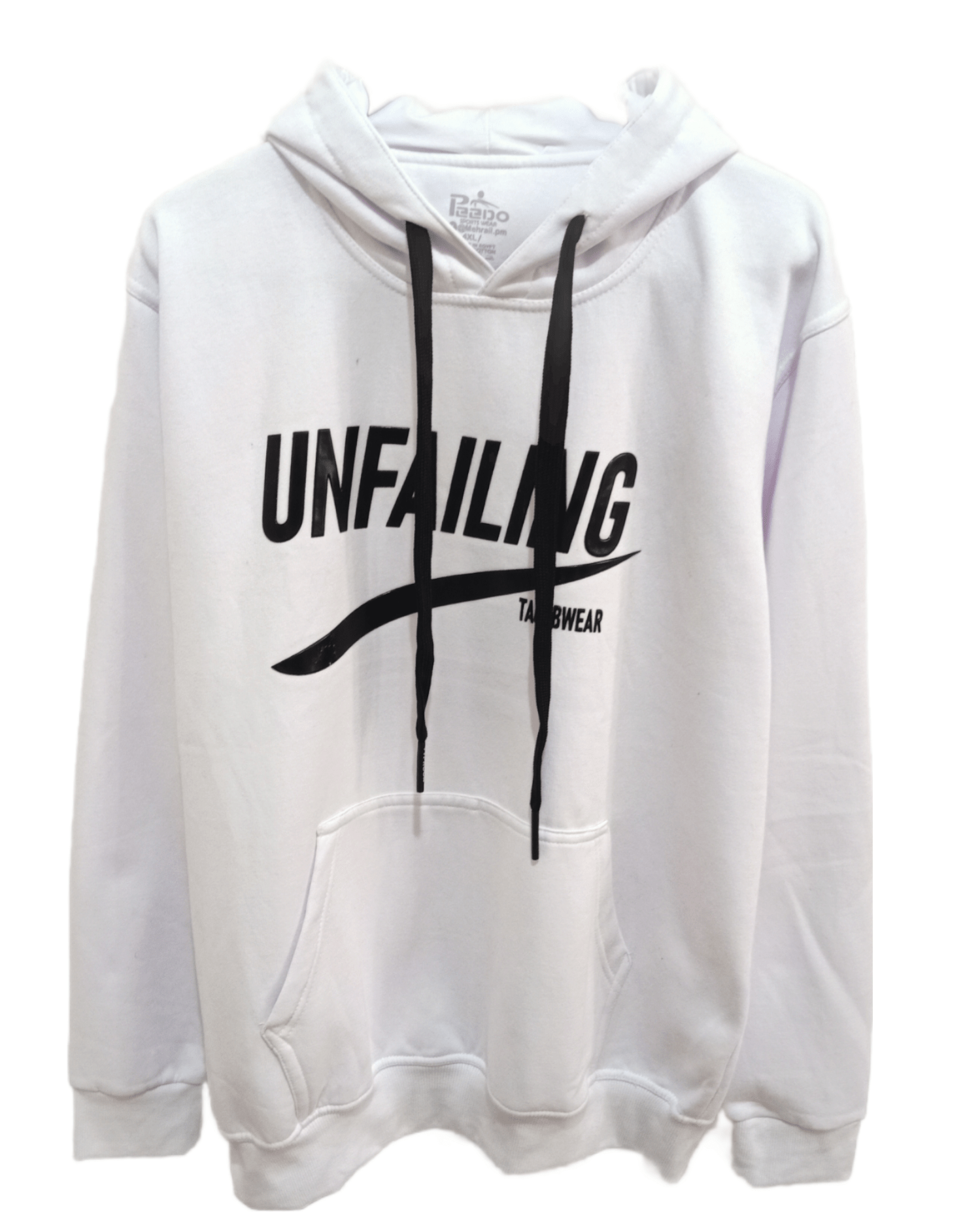 ElOutlet Men Sweatshirt Men Sweatshirt with Hoodie (unfailing) - White