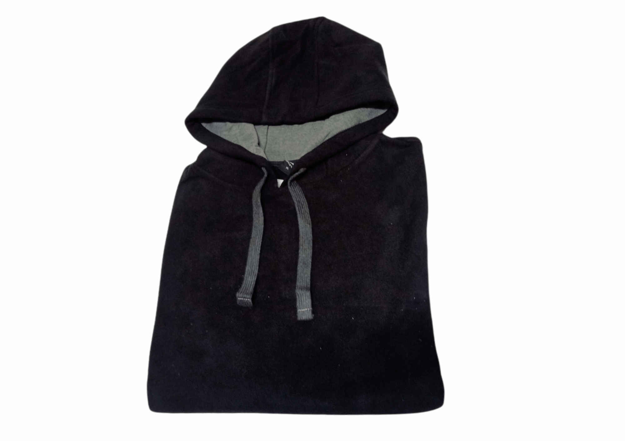 ElOutlet Men Sweatshirt XL FleeceShirt Hoodie - Black