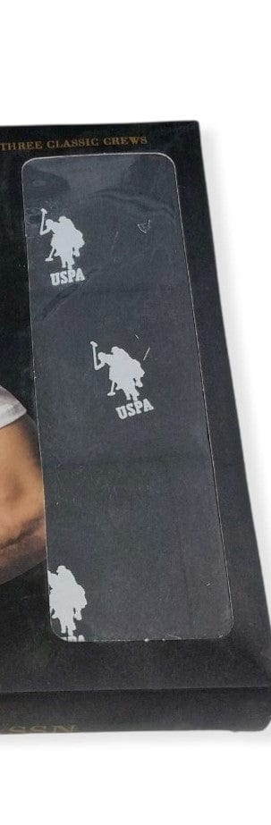 ElOutlet Men T-Shirt Men Undershirt [Pack of "3"] Black