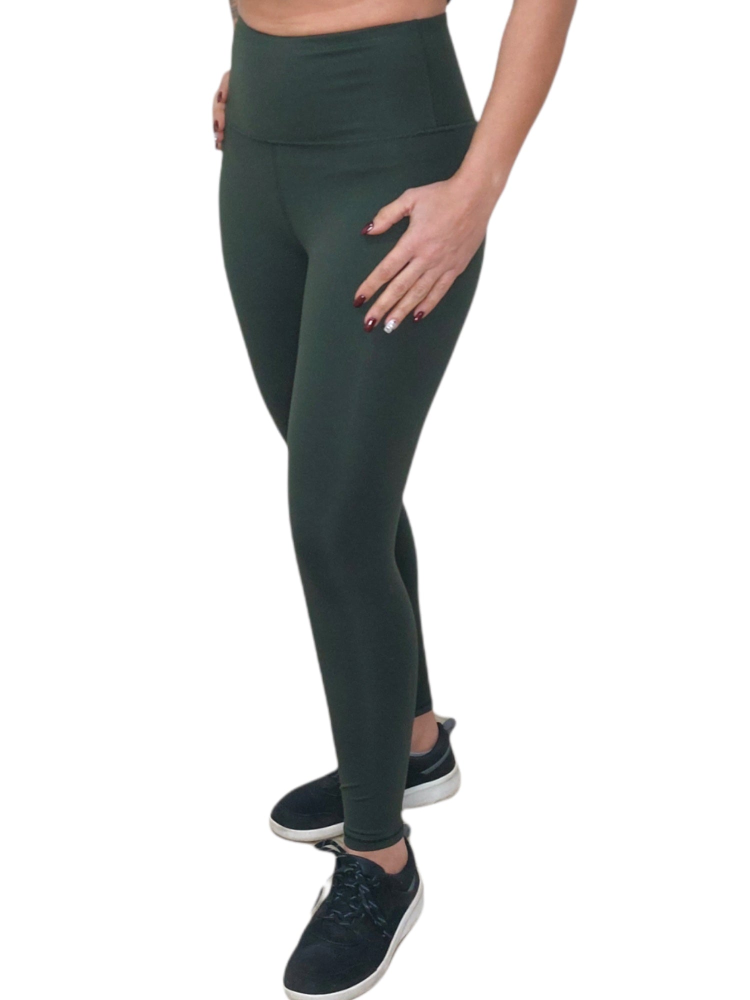 ElOutlet Pants Olive Green Sports Pants