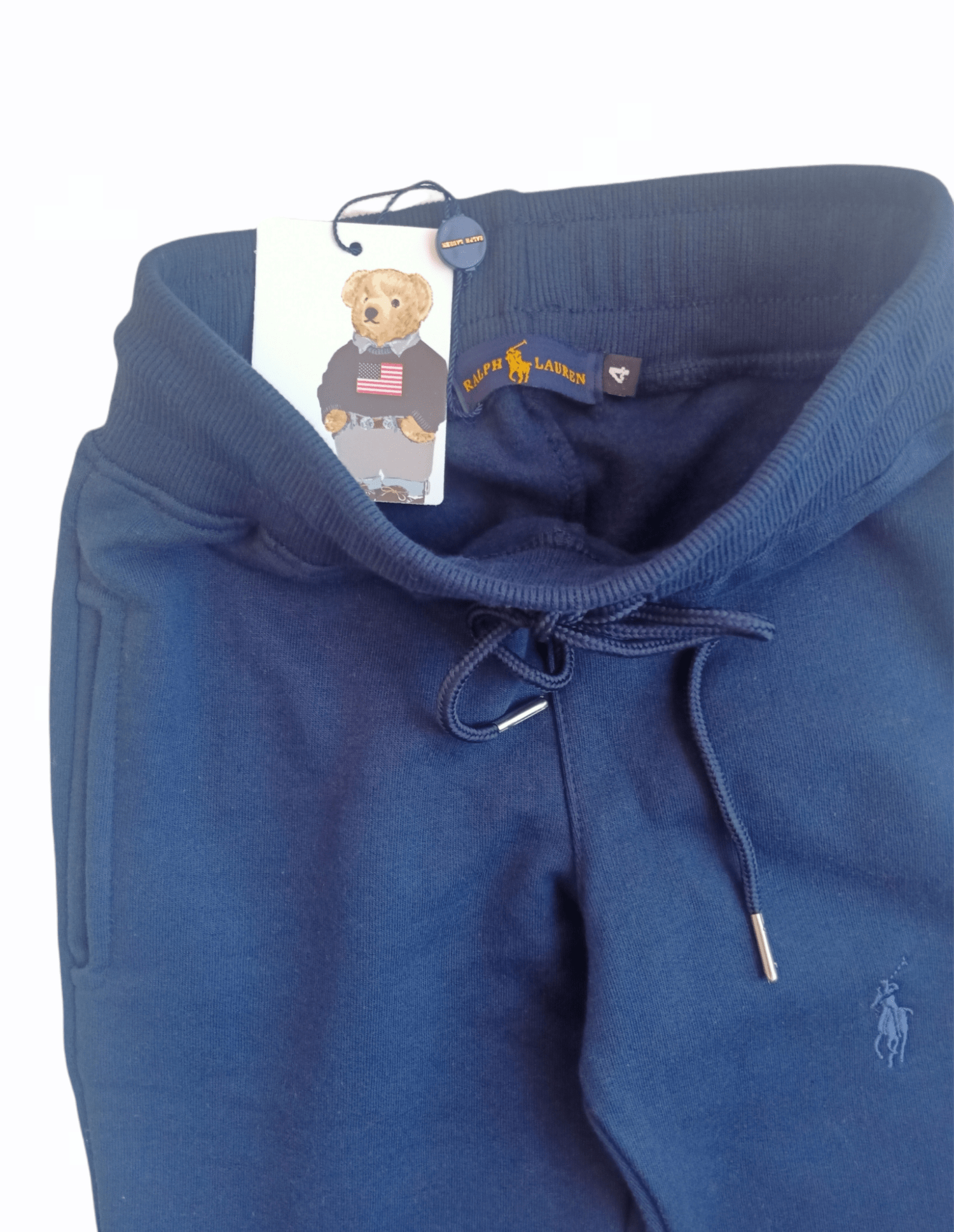 ElOutlet Pants Polo Cotton Pants - Blue