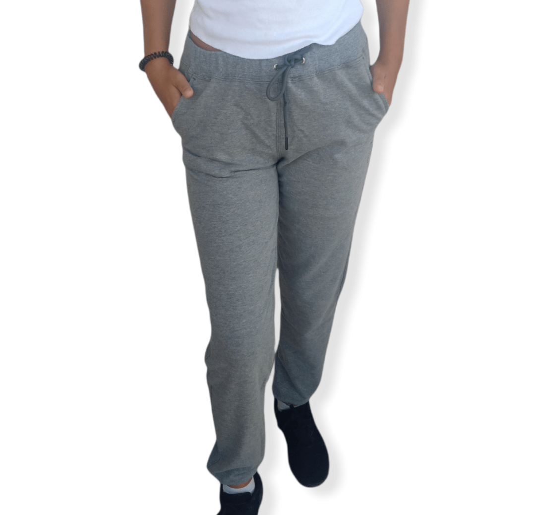 ElOutlet Pants Uni-Sex Cotton Pants - Grey