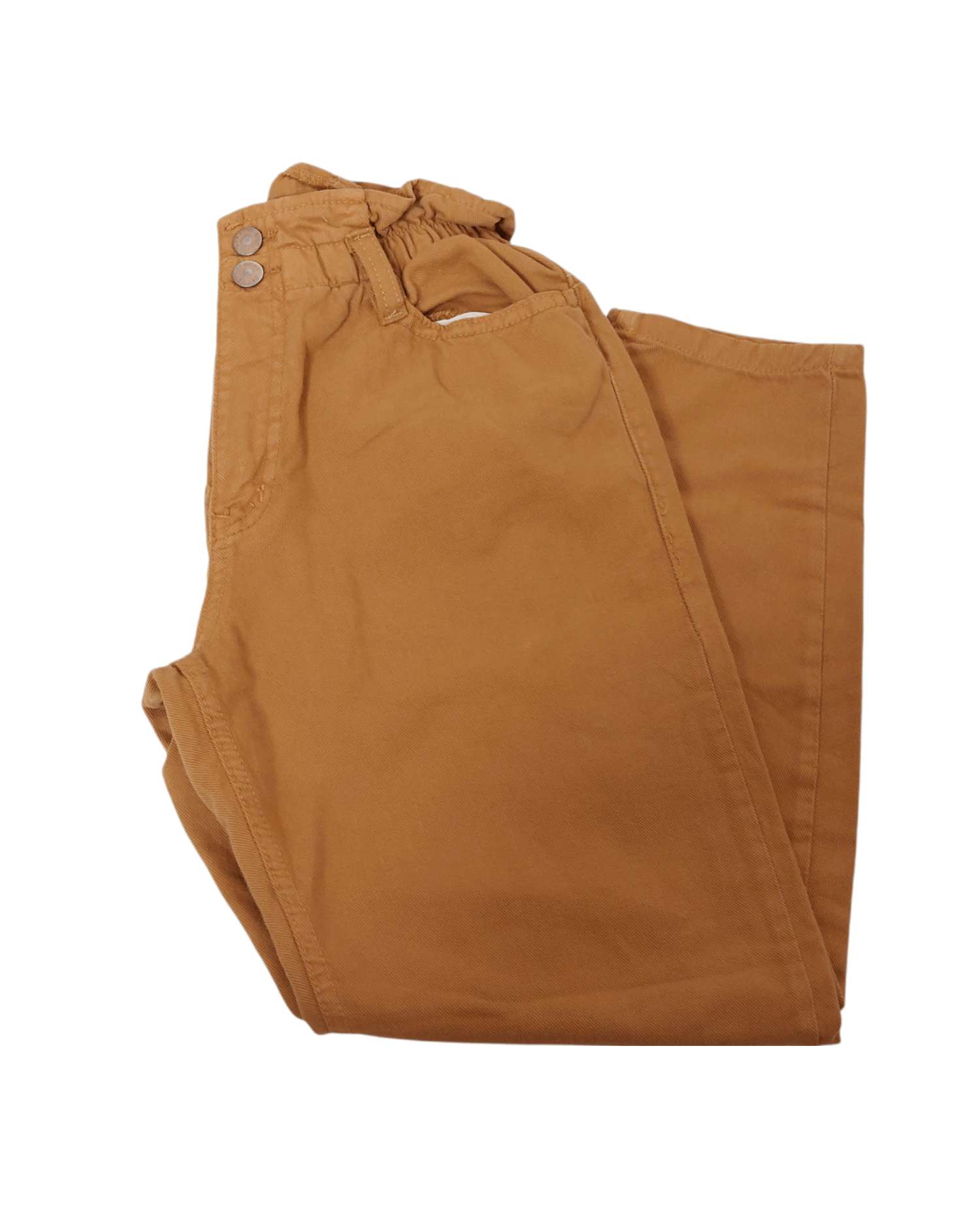 ElOutlet Pants Women Jeans Pants - Mustard